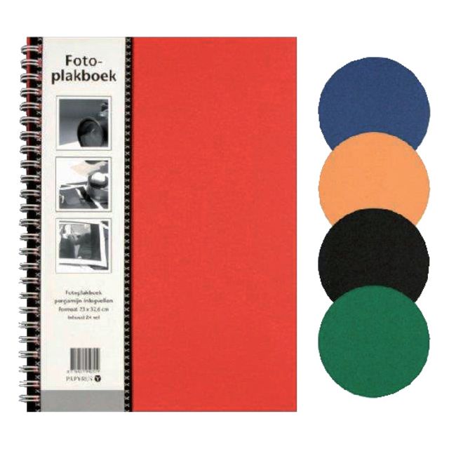 Papyrus - Plakboek 160x215mm 40vel assorti | 10 stuks