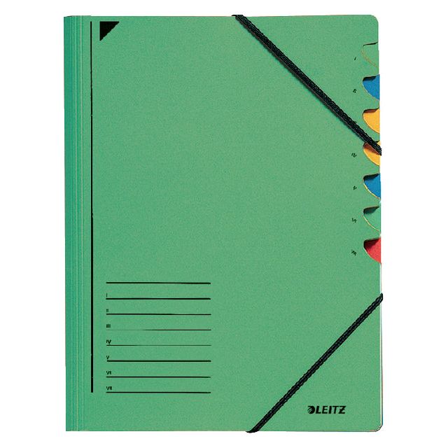 Leitz - Tri Folder Leitz 3907 7Vaks Green | 1 pièce | 5 pièces