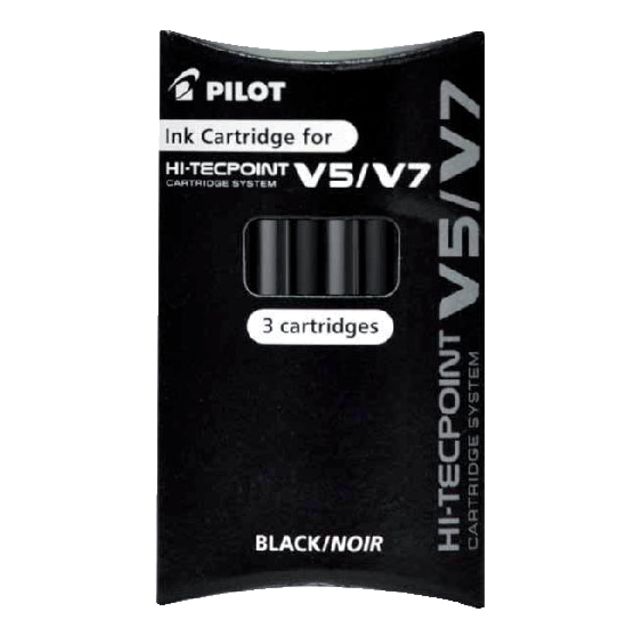 Pilot - Inktpatroon PILOT begreen Hi-Tecpoint 2237+2238 zwart | 12 stuks