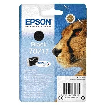 Epson - Cartucho de tinta T0711 negro | 10 piezas