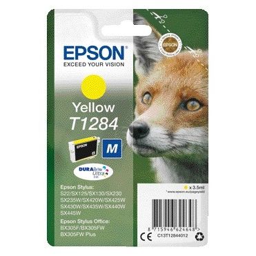 Epson - Cartucho de tinta T1284 amarillo