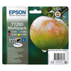 Epson - Tintenpatrone T1295 schwarz + 3 Farben | 8 Stück