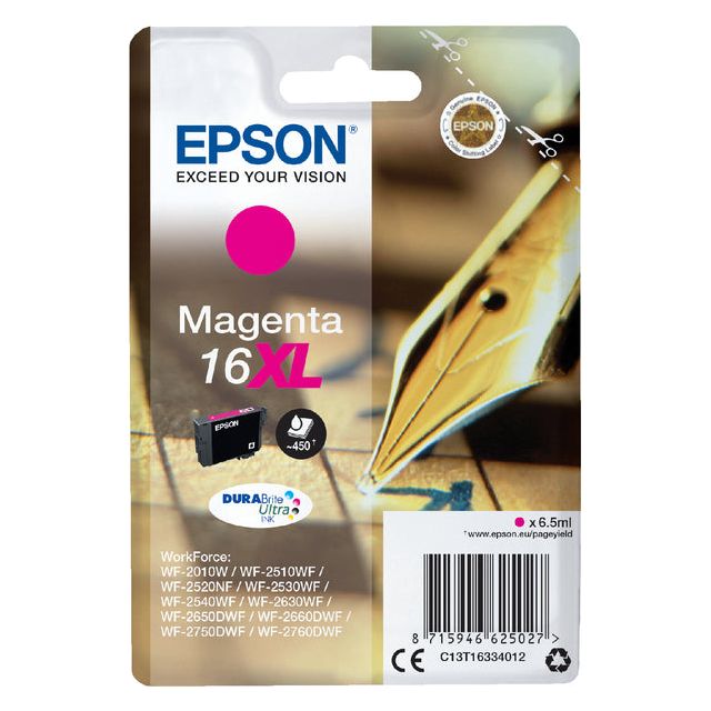 EPSON - Inkcartridge Epson 16xl T1633 Red