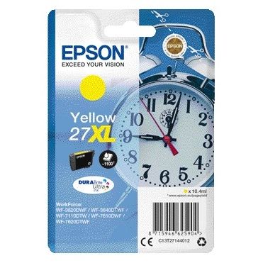 Epson - Tintenpatrone 27XL T2714 gelb