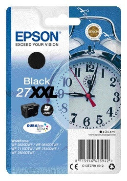 Epson - Cartucho de tinta 27XXL T2791 negro | 4 piezas