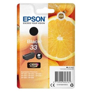 Epson - Cartucho de tinta 33 T3331 negro