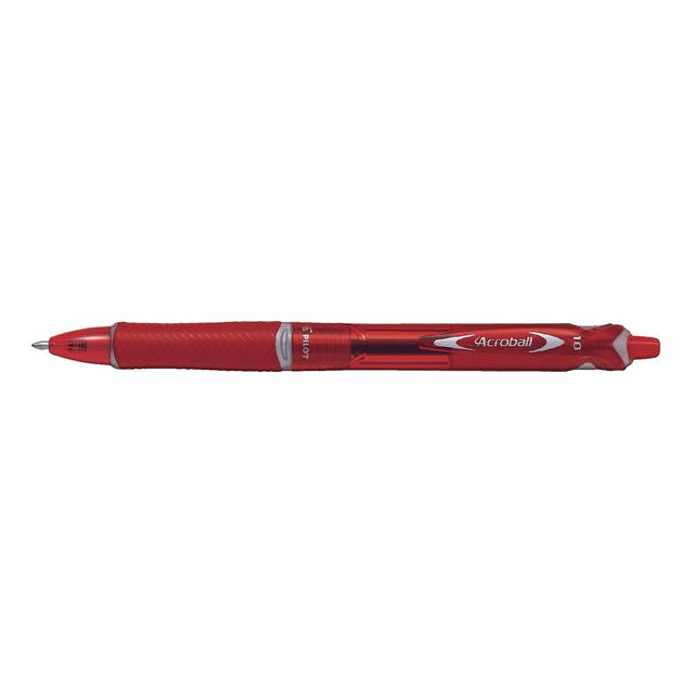 Pilote - pilote de balle Ballpen Begen Acroball M Rood | Boîte extérieure une pièce de 10