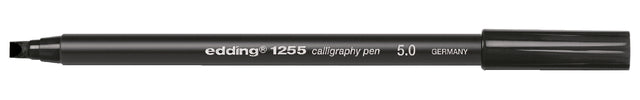 Edding - Calligraphie Edding 1255 5,0 mm noir | 1 pièce | 10 morceaux