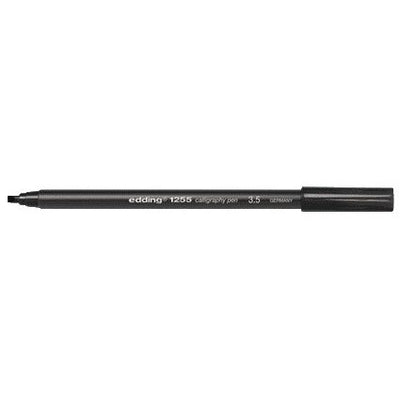 Edding -  Kalligrafiepen  1255 3.5mm zwart | 10 stuks