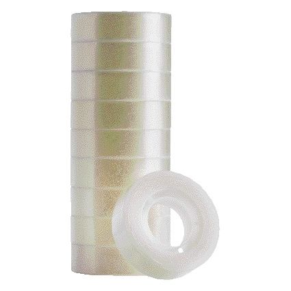 Quantore -  Plakband 15mmx33m transparant | 480 stuks