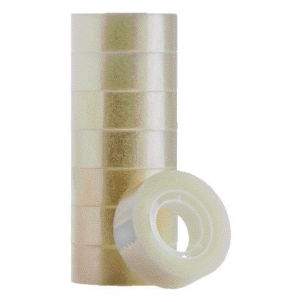 Quantore -  Plakband 19mmx33m transparant