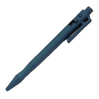 Detectamet - Bolígrafo detector punta toba clip HD azul | 10 piezas