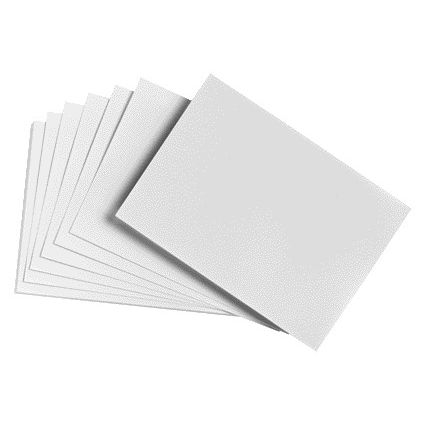 Quantore - Biglietto per corrispondenza Djois A6 105x148mm 200gr bianco 50 pezzi