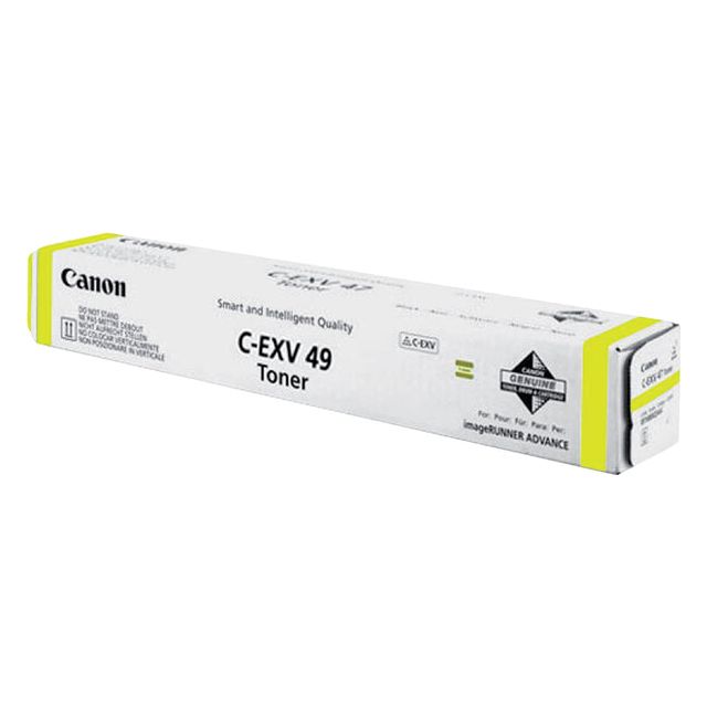 Canon - Tonercartridge canon c-exv 49 geel