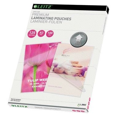 Leitz - Funda laminadora iLAM A3 2x125micras 100 piezas