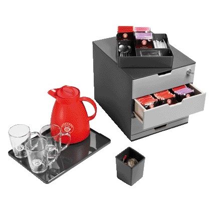 Durevole - Coffee Point Box 3385-58 antracite-grigio chiaro
