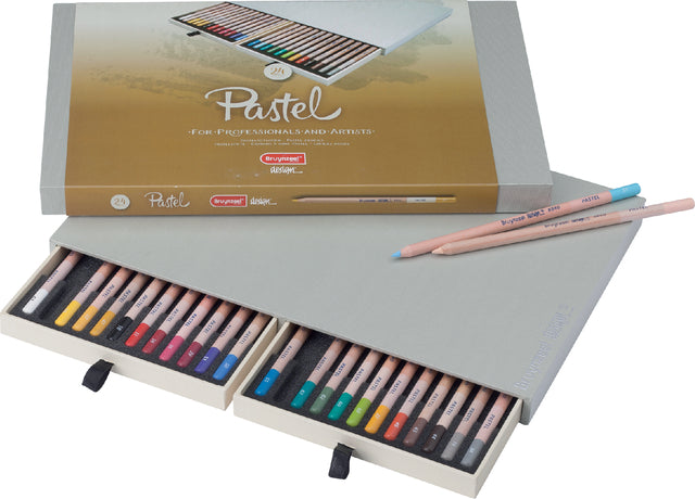 Bruynzeel - crayon de couleur bruynzéel conception pastel 8840 | Réglez une pièce 24 | 4 pièces