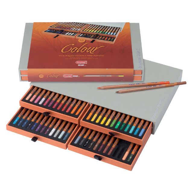 Bruynzeel - Cour crayon Bruynzeel Couleur de conception 8805 | Réglez une pièce de 48 | 2 pièces