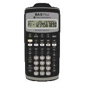 Texas Instruments -  Rekenmachine texas ti-ba ii plus