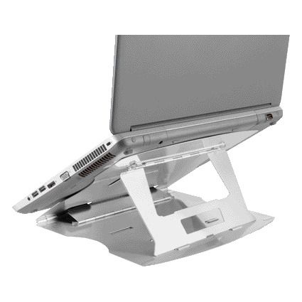 Quantore - Supporto per laptop orientabile in alluminio