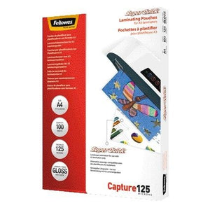 Fellowes - Laminating pouch superquick a4 2x125micron