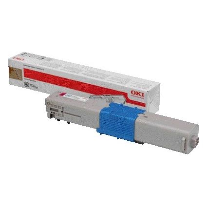 OKI - Tóner 46490402 rojo