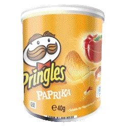 Pringles - Patatine alla paprika 40 grammi | 12 pezzi