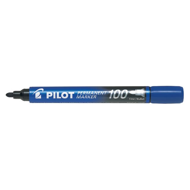 Pilot - Viltstift pilot sca-100 rond f blauw