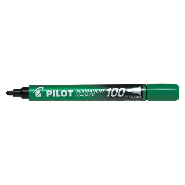 Pilot - Viltstift pilot sca-100 rond f groen