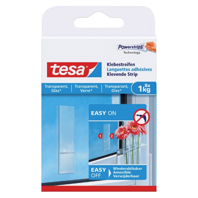 Tesa - Dubbelzijdige powerstrip transparant 1kg