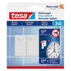 Tesa - Chiodo adesivo ® piastrelle metallo 2kg bianco 2 pezzi
