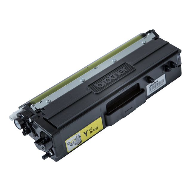 Frère - Toner, 9 000 pages, OEM TN -910Y, Geel