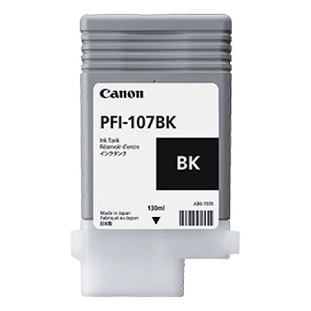 Canon - inktcartridge PFI-107, 130 ml, OEM 6705B001, zwart