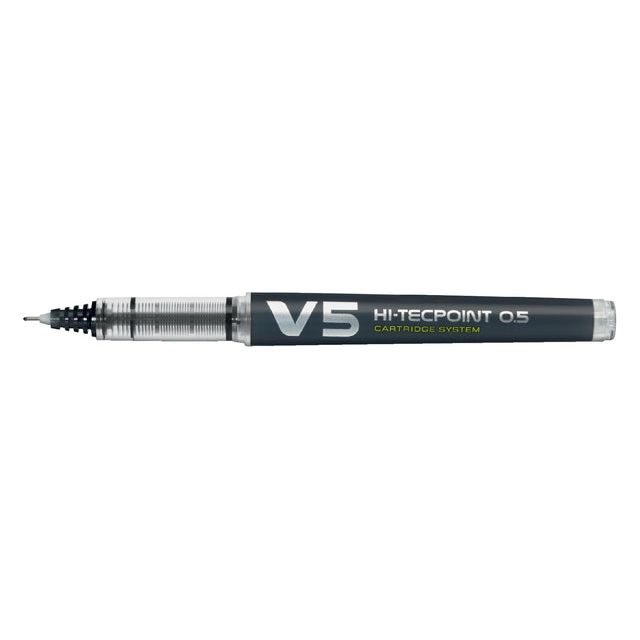 Pilot - Rollerpen PILOT begreen Hi-Tecpoint V5 0,3mm zwart