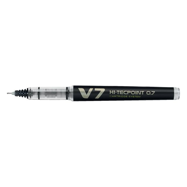 Pilot - Rollerpen PILOT begreen Hi-Tecpoint V7 0.5mm zwart | 10 stuks