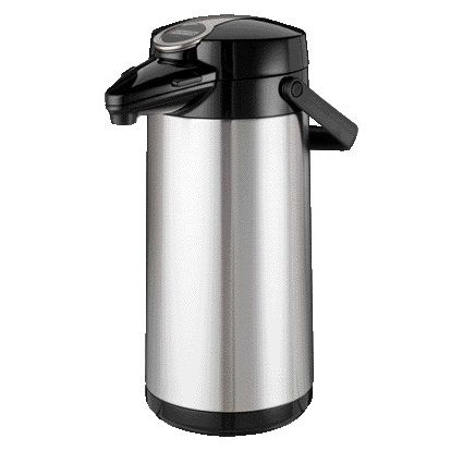 Bravilor - Thermos Airpot da 2,2 litri in acciaio inossidabile a doppia parete