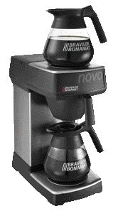 Bravilor -  Koffiezeparaat  novo incl glazen kan