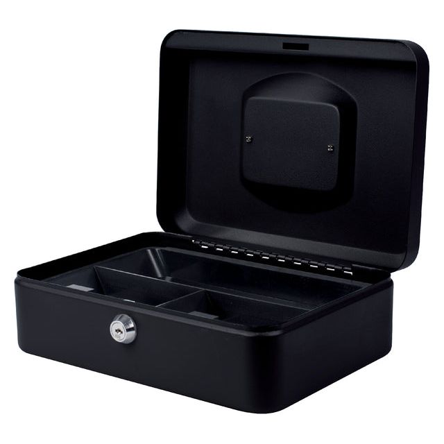 PAVO - Box Money Pavo 250x180x90mm Black | 1 pièce