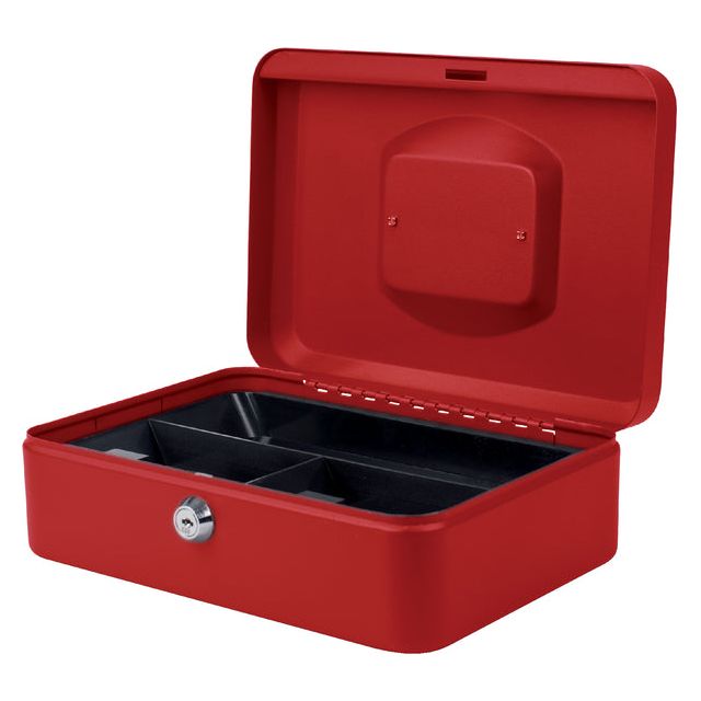 PAVO - Box Money Pavo 250x180x90mm rouge | 1 pièce