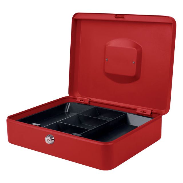 PAVO - Box Money Pavo 300x240x90mm rouge | 1 pièce