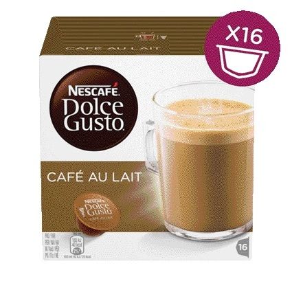 Nescafé - Tasses à café café au lait 16 pièces