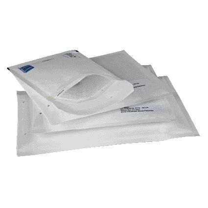 Quantore - Enveloppe coussin d'air n°11 120x175mm blanc 5 pièces