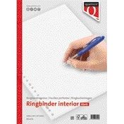 Quantore - Intérieur A4 23 trous vierges 100 feuilles