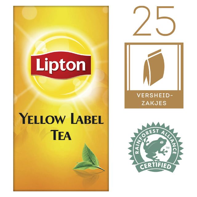 Lipton - Tee Lipton Yellow Label 25x1.5gr