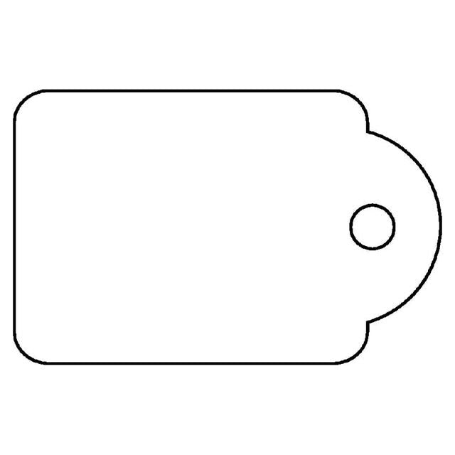 Apli - draadetiketten ft 13 x 20 mm (b x h) (387), doos van 1.000 stuks