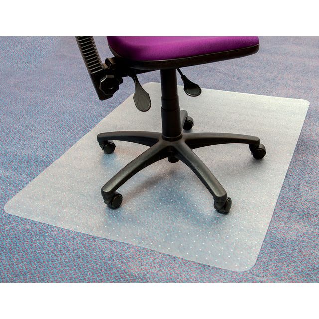 Floortex - Stoelmat PVC 120x90cm voor zachte vloeren