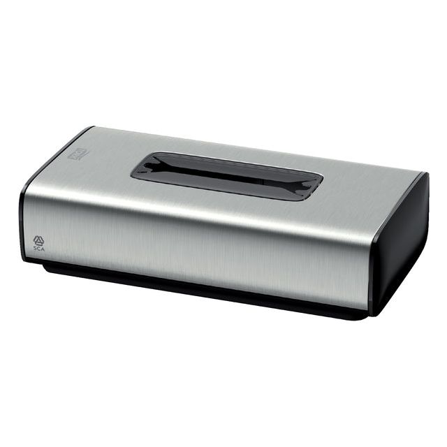 Tork - Facial Tissue dispenser F1 één-per-keer-dosering rvs 460013