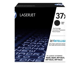 HP - Cartucho de tóner cf237x 37x negro