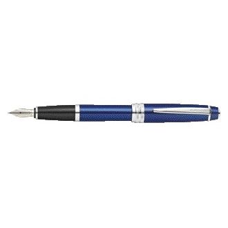Croce - Penna stilografica bailey m blu