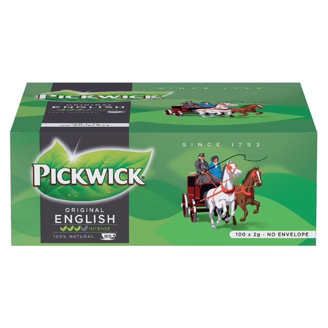 Pickwick - thé Pickwick English Blend 100x2gr | Emballez un 100 pièces | 6 morceaux